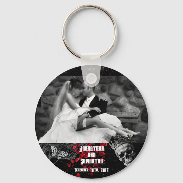 Personalised Photo Key Chain Haunting Adeline Zade (Front)