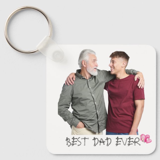  Personalised Photo Key Ring (Front)