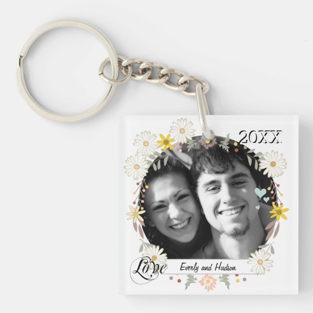 Personalised Photo Keychain (Front)
