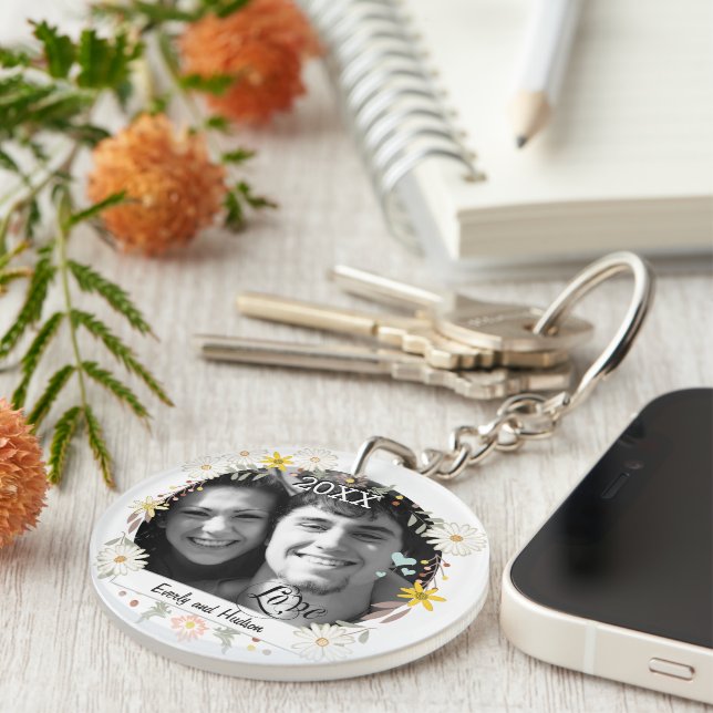 Personalised Photo Keychain (Front Right)