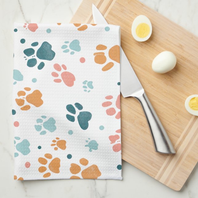 Personalised Photo Kitchen Towels (Quarter Fold)