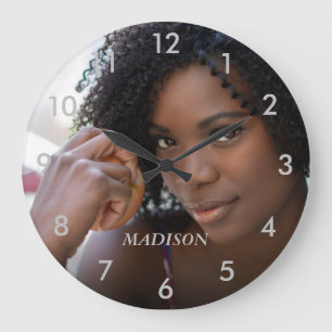 Personalised Photo Large Clock
