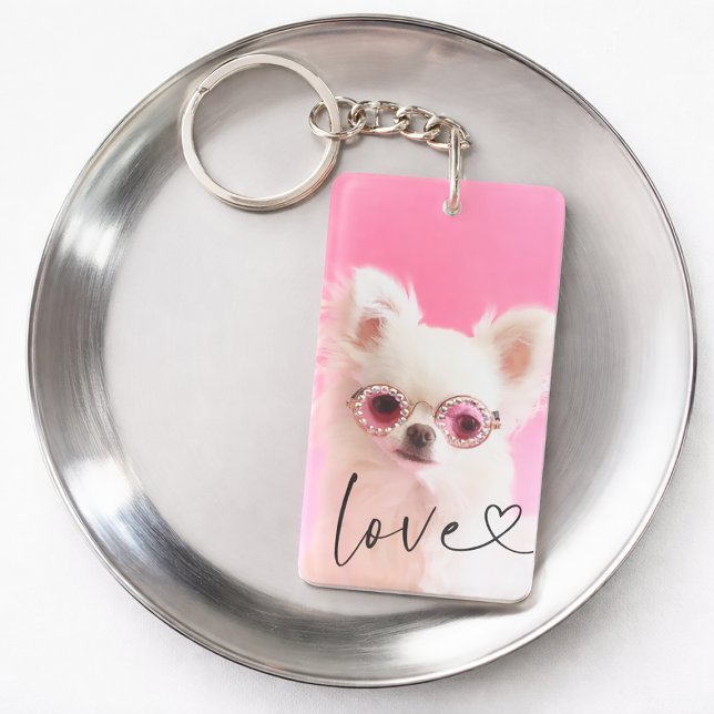 Personalised Photo | Love  Key Ring (Creator Uploaded)