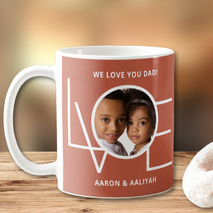  Personalised Photo Love You Dad Coffee Mug