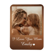 Personalised Photo Magnet Custom Mother’s Day Gift