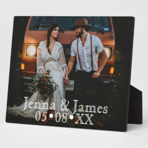 Personalised Photo Make it Unique Wedding Plaque
