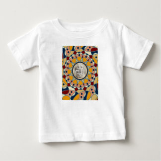 Personalised Photo Mandala Design Baby Shirt