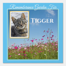 Personalised Photo Memorial Garden