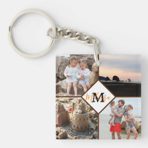 Personalised photo memory keychain