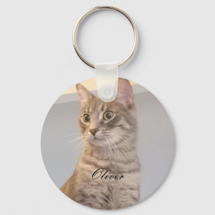 Personalised Photo Metal Circle Keychain