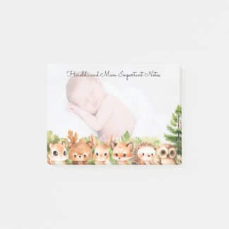 Personalised Photo Modern Post-it Notes