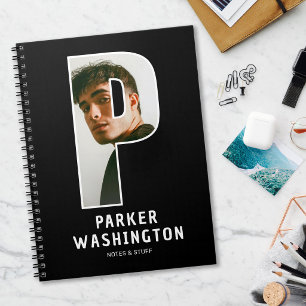 Personalised Photo Monogram Notebook