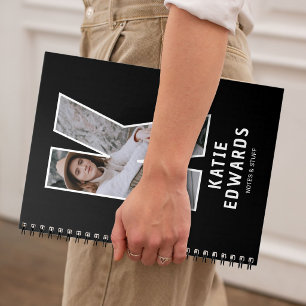 Personalised Photo Monogram Notebook