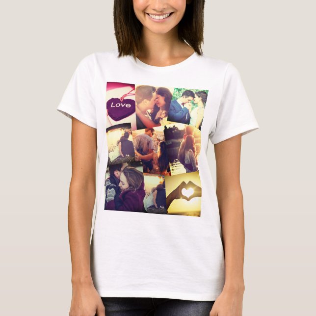 Personalised photo montage T-Shirt (Front)