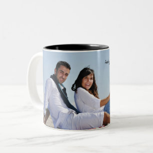 Personalised photo mug