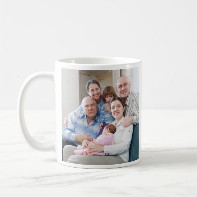 Personalised Photo Mug Custom Photo (Left)