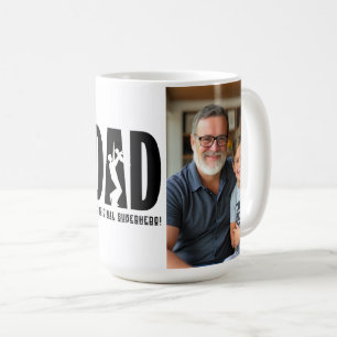 Personalised Photo Mug – Dad, A True Superhero