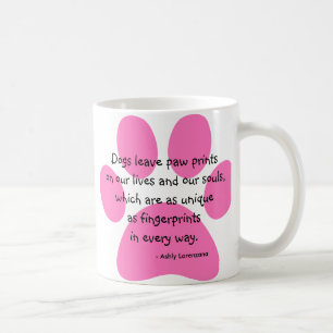 Personalised Photo Mug Dogs Leave Paw Prints