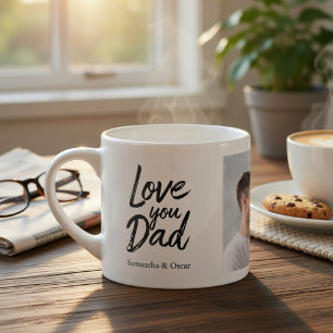 Personalised Photo Mug for Dad Custom Kids Names