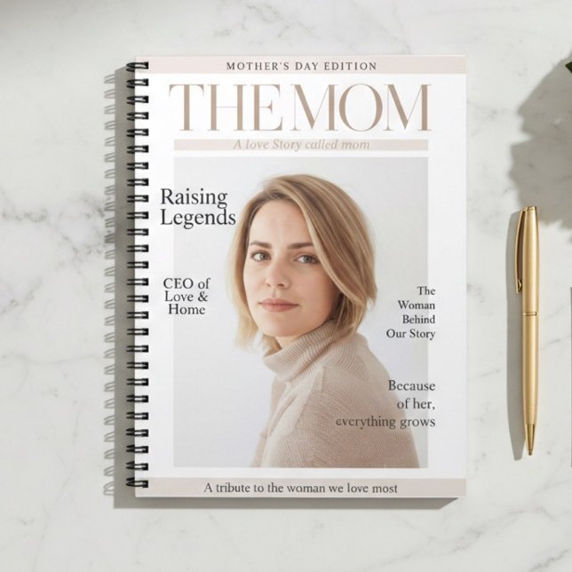 Personalised Photo Mum – Custom Mother’s D Notebook (Creator Uploaded)