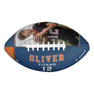 Personalised Photo Name Number Team Gift American Football