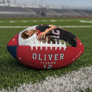 Personalised Photo Name Number Team Gift American Football