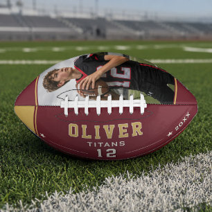 Personalised Photo Name Number Team Gift American Football