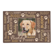 Personalised Photo Names | Brown Dog