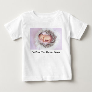 Personalised Photo New Baby Gift Baby Shower T-Shirt