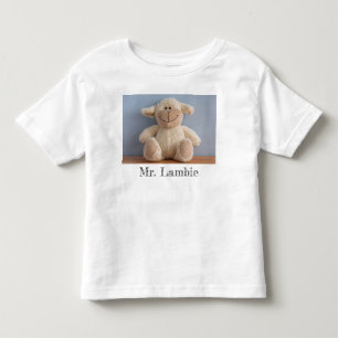 Personalised photo of Comfort object   Lovey Toddler T-Shirt