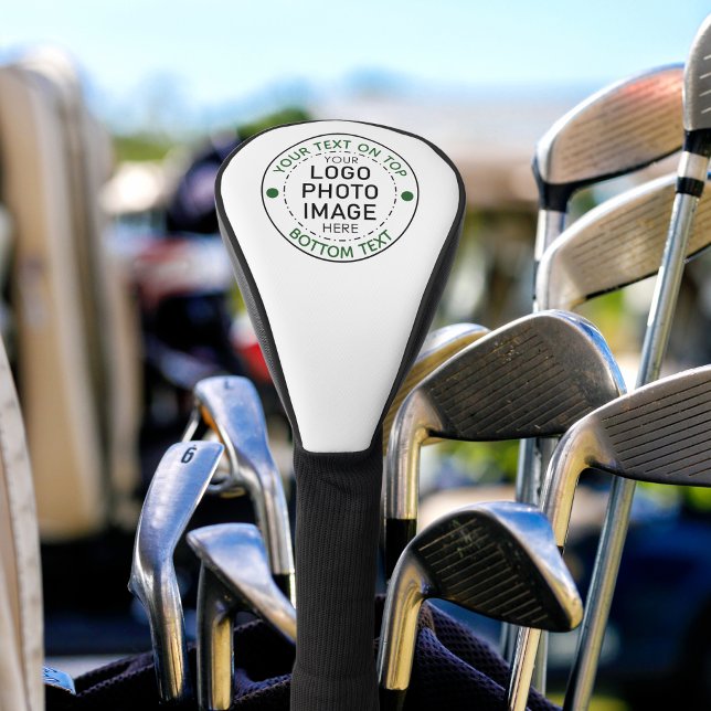 Personalised Photo or Logo Custom Colour Golf Head Cover (Creator Uploaded)