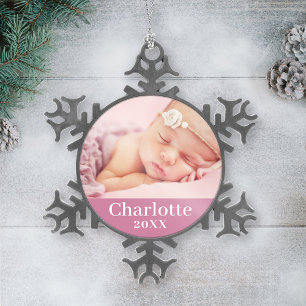 Personalised Photo Ornament Custom Colour