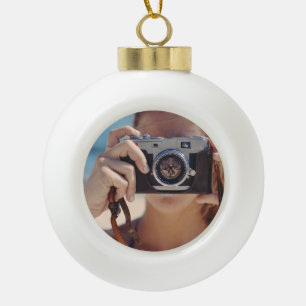 Personalised Photo Ornament for Christmas Holidays