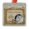 Personalised Photo Ornament Horse Shoes on Burlap