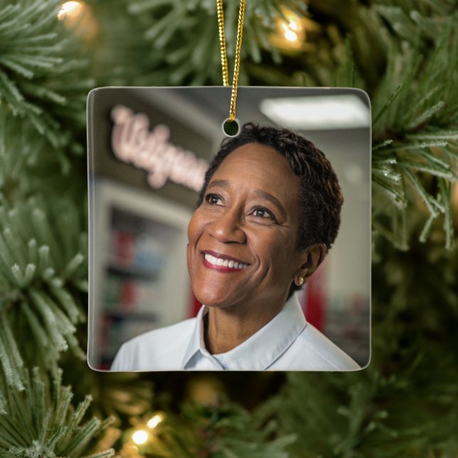 Personalised Photo Ornaments 2 Sided (Tree)