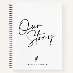 Personalised Photo Our Story Couple Journal