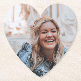 Personalised Photo Paper Coaster