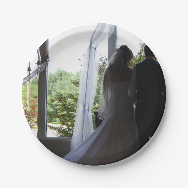 Personalised Photo Paper Plate (Front)