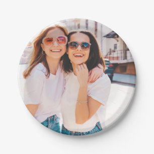 Personalised Photo Paper Plates