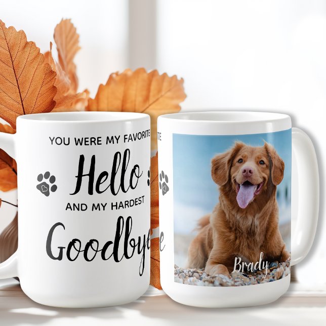 Personalised Photo Pet Memorial Coffee Mug (Creator Uploaded)