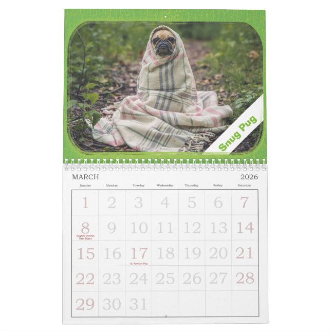 Personalised Photo Picture Adventure Calendar (Mar 2026)