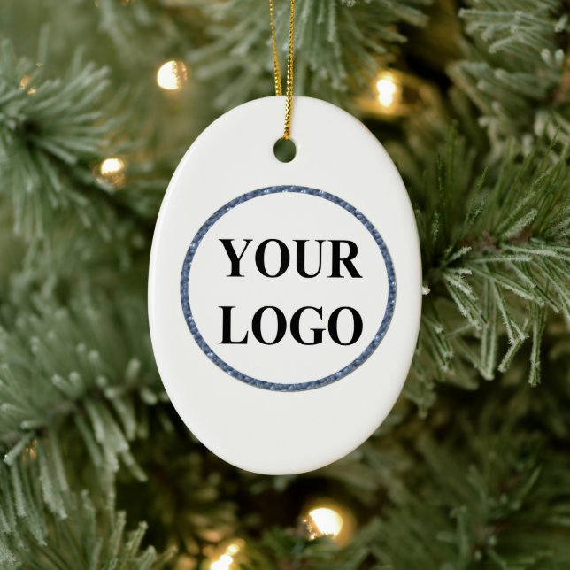 Personalised Photo Picture Family Christmas Ceramic Tree Decoration (Tree)