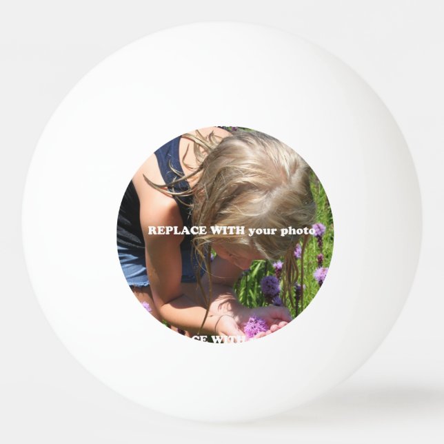 Personalised Photo Ping Pong Balls (Front)