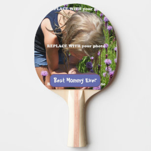 Personalised Photo Ping Pong Paddles