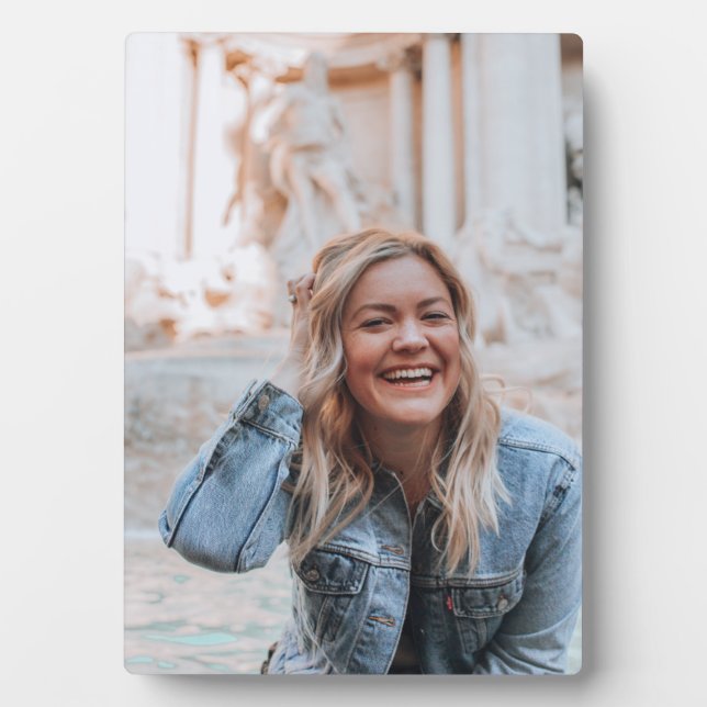 Personalised Photo Plaque (Front)