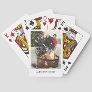 Personalised Photo Playing Cards