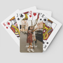 Personalised Photo Playing Cards