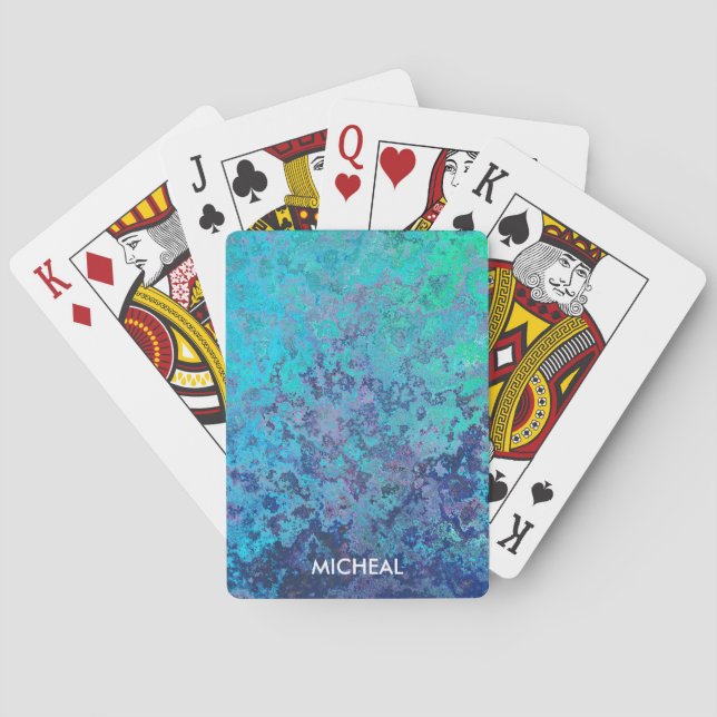 Personalised Photo Poker Cards - Custom Face Card  (Back)