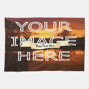 Personalised Photo Print Tea Towel