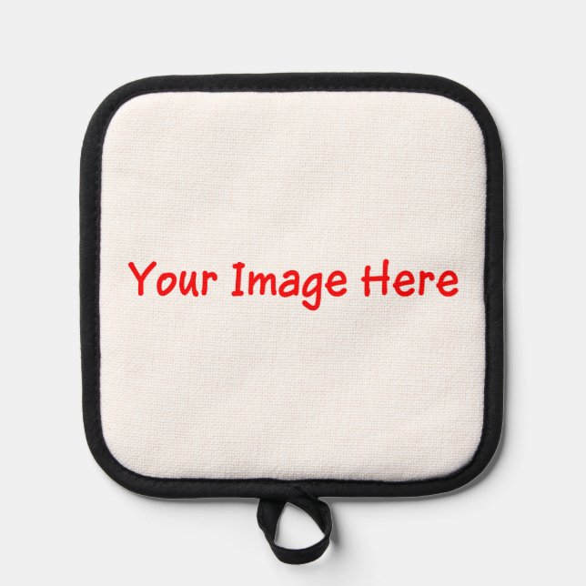 Personalised Photo Selfie Oven Mitt & Pot Holders (Front)